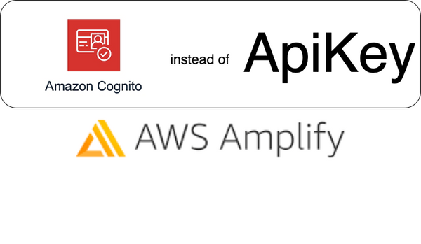 AWS Amplify- Use un-authenticate user Cognito auth instead of ApiKey